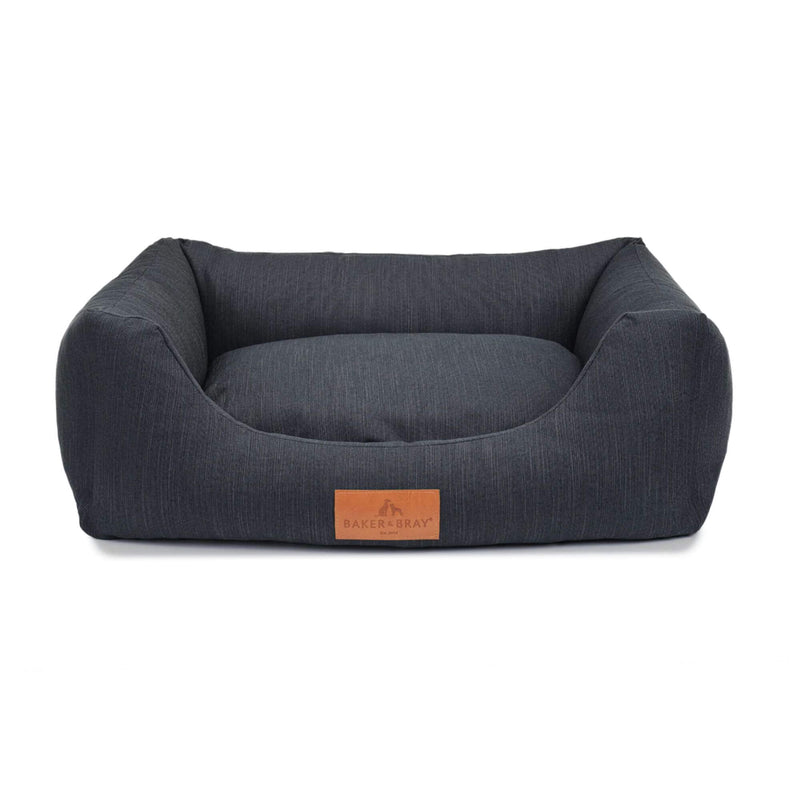 Baker & Bray Eco Luxe Orthopaedic Luxury Dog Bed - Slate Grey