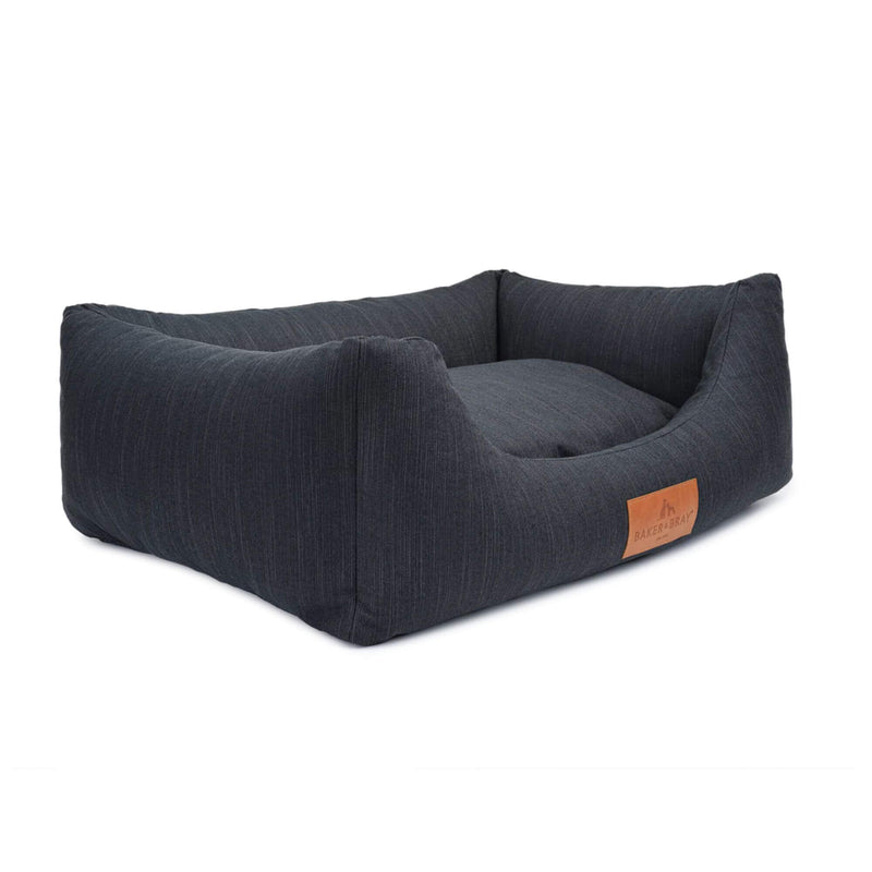 Baker & Bray Eco Luxe Orthopaedic Luxury Dog Bed - Slate Grey