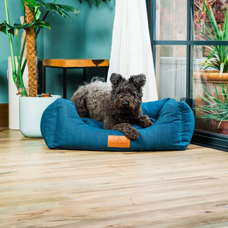 Baker & Bray Eco Luxe Orthopaedic Luxury Dog Bed - Teal