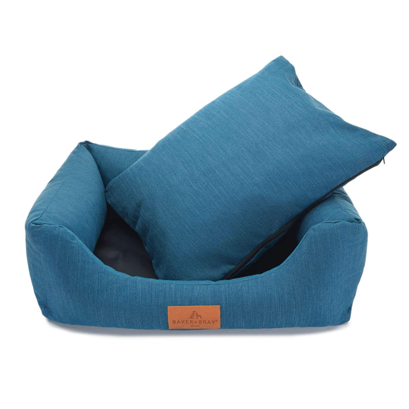 Baker & Bray Eco Luxe Orthopaedic Luxury Dog Bed - Teal