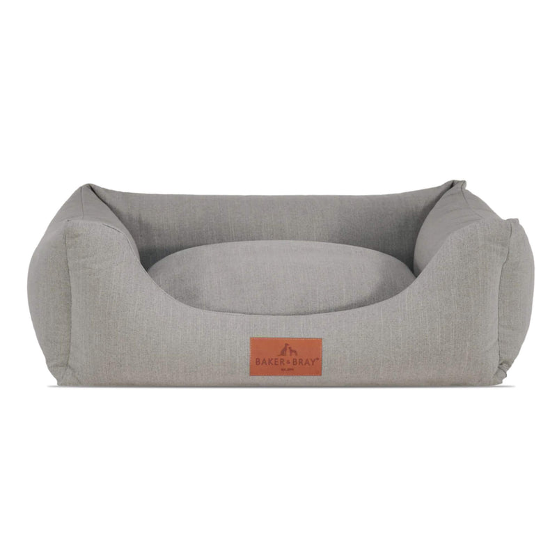 Baker & Bray Eco Comfort Orthopaedic Luxury Dog Bed - Warm Grey