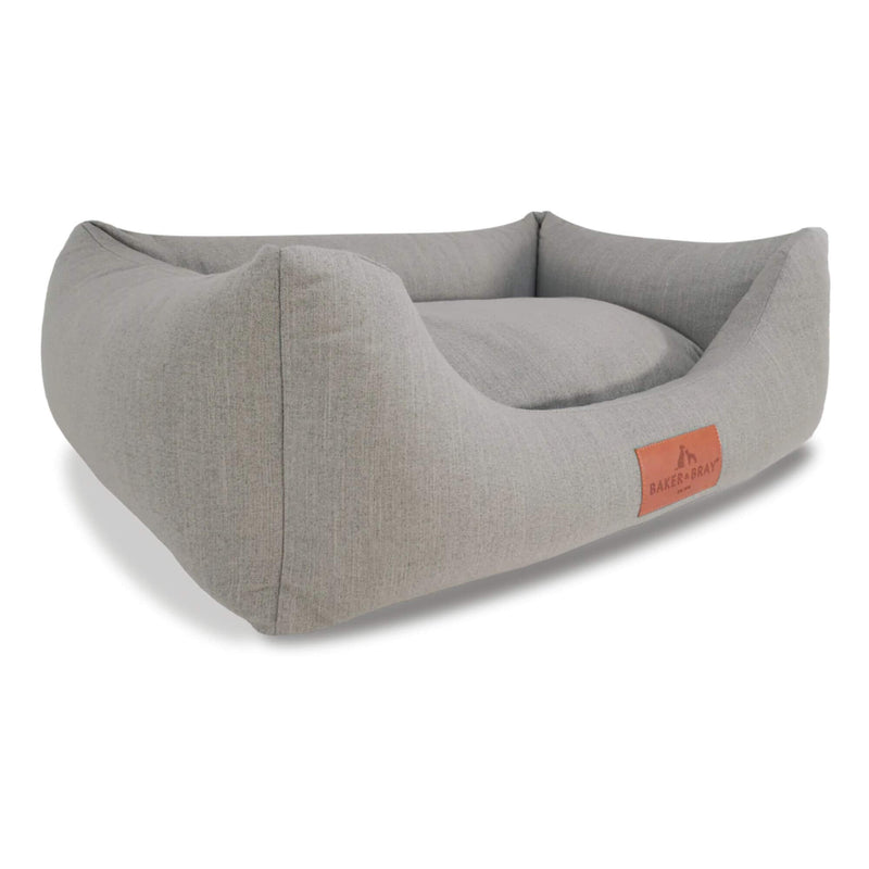 Baker & Bray Eco Comfort Orthopaedic Luxury Dog Bed - Warm Grey