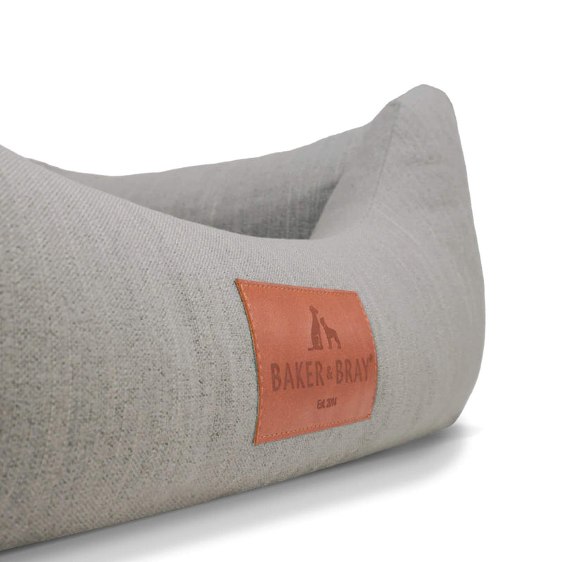 Baker & Bray Eco Comfort Orthopaedic Luxury Dog Bed - Warm Grey