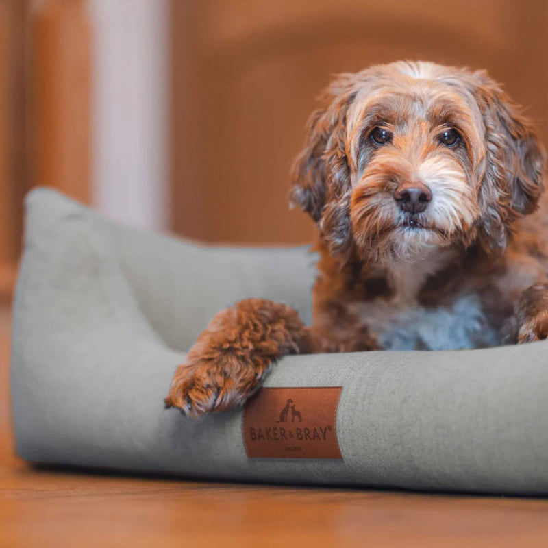 Baker & Bray Eco Comfort Orthopaedic Luxury Dog Bed - Warm Grey