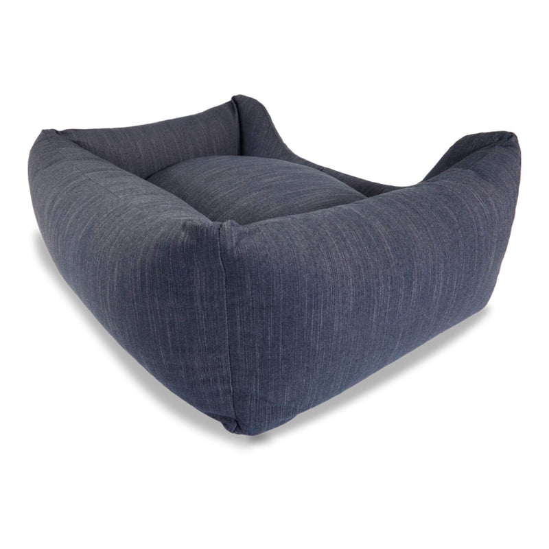 Baker & Bray Eco Comfort Orthopaedic Luxury Dog Bed - Navy Blue