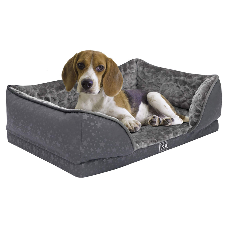 Orthopedic Dog Sofa Bed with Bamboo & Charcoal Infused Memory Foam | Percys Pet Products