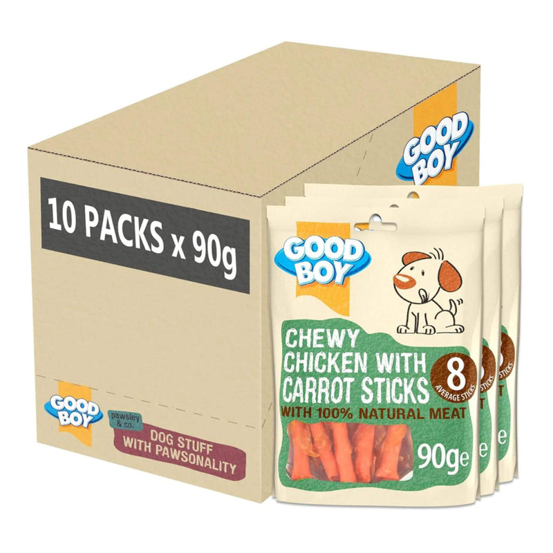 Good Boy Chicken Carrot Sticks Dog Treats | Percys Pet Products