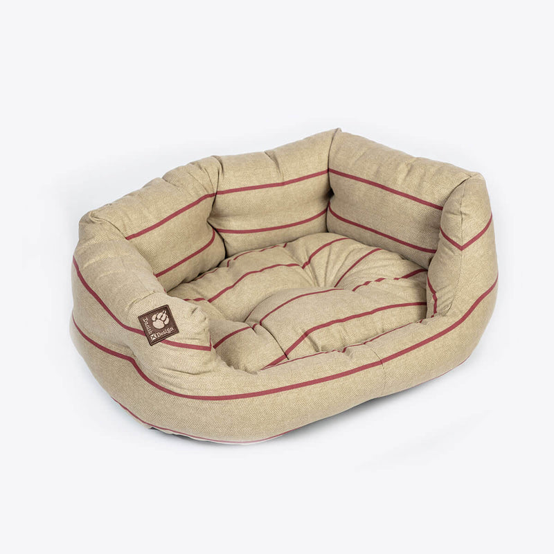 Danish Design Heritage Herringbone Deluxe Slumber Bed | Percy's Pet Products