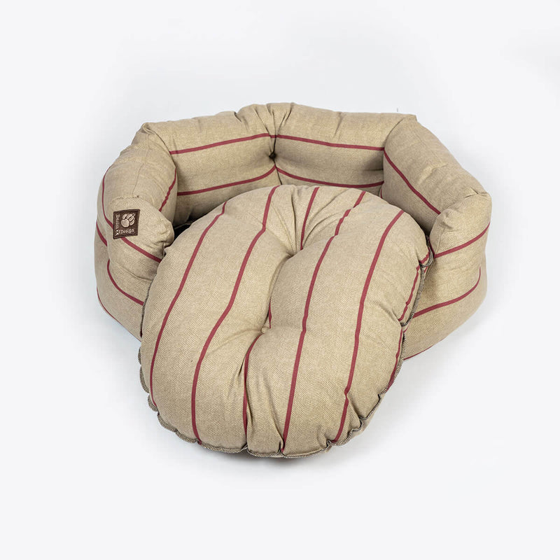 Danish Design Heritage Herringbone Deluxe Slumber Bed | Percy's Pet Products