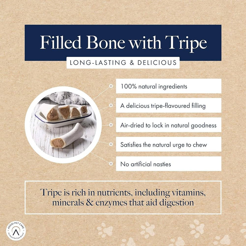 Hollings Filled Bone Tripe - Percys Pet Products