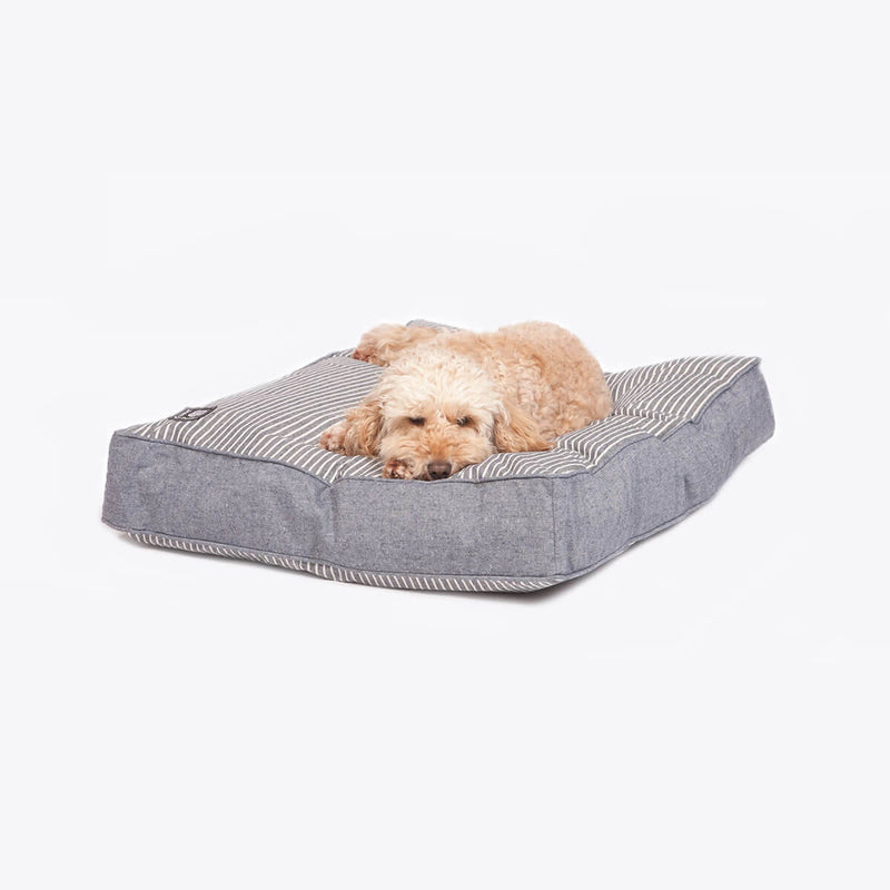 Danish Design Maritime Blue Box Duvet Dog Bed | Percys Pet Products