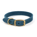 Ancol Heritage Collection Timberwolf Leather Dog Collar Blue
