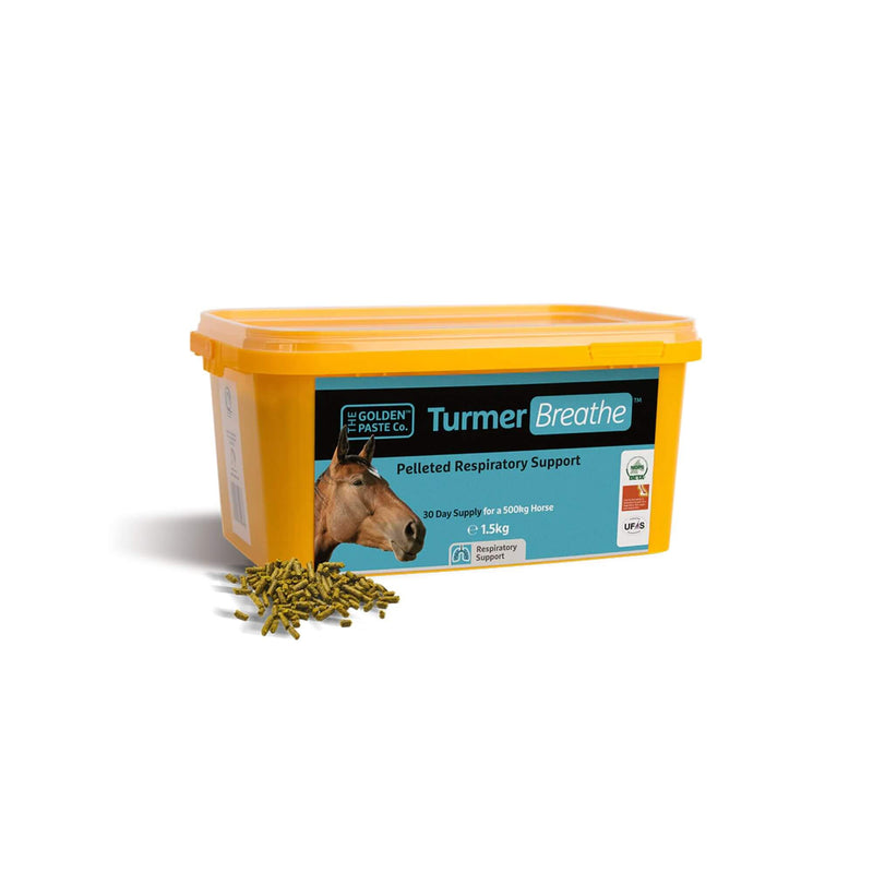 The Golden Paste Co TurmerBreathe Pellets 1.5kg - Percys Pet Products