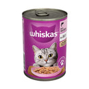 Buy Whiskas 1+ Adult Salmon in Jelly Tins Cat Food - Percys Pet Products