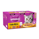 Buy Whiskas Farm Menu Adult Wet Cat Food Jelly - Percys Pet Products
