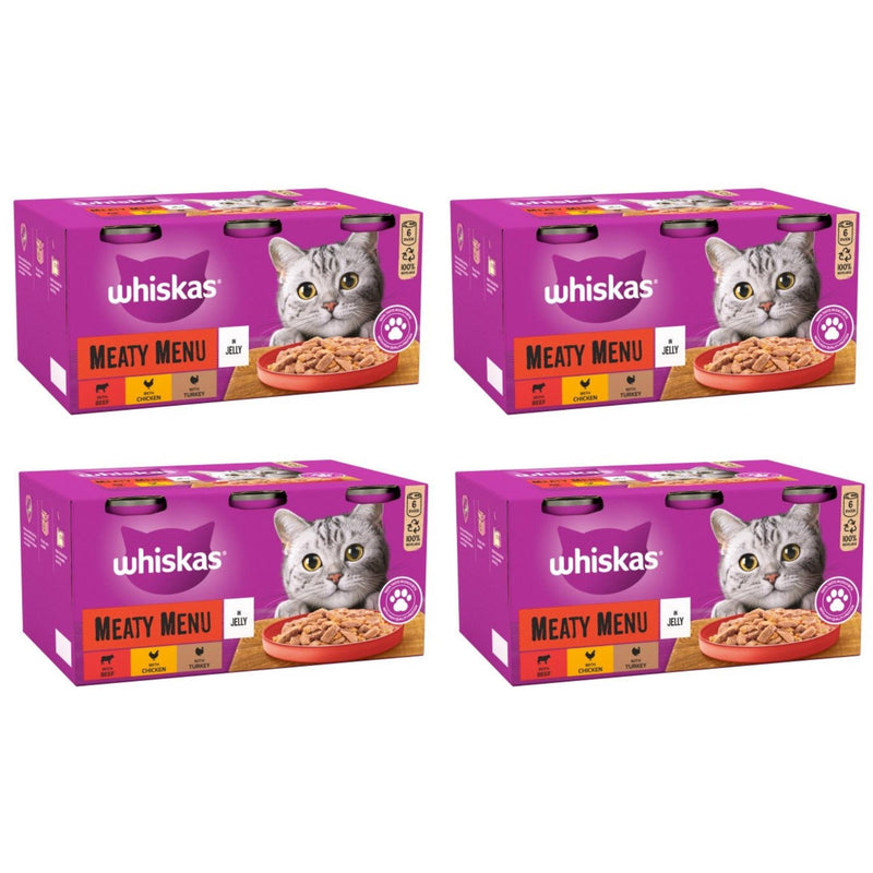 Buy Whiskas 1+ Adult Meaty Menu in Jelly Cat Food - Percys Pet Products