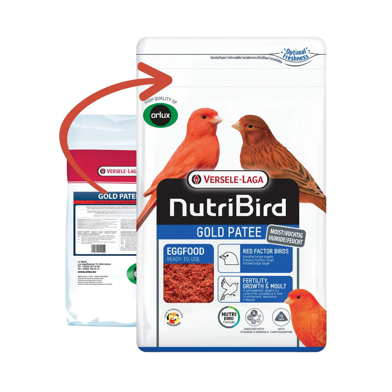 Buy Versele-Laga NutriBird Gold Patee Red Factor - Percys Pet Products