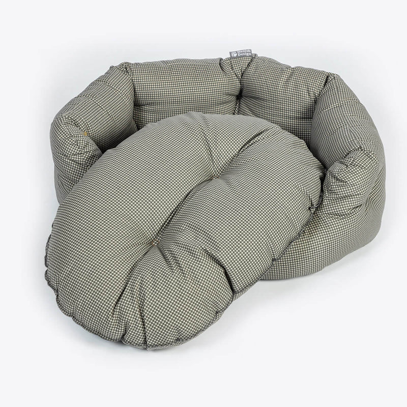 Danish Design Vintage Dogstooth Deluxe Slumber Dog Bed | Percys Pet Products