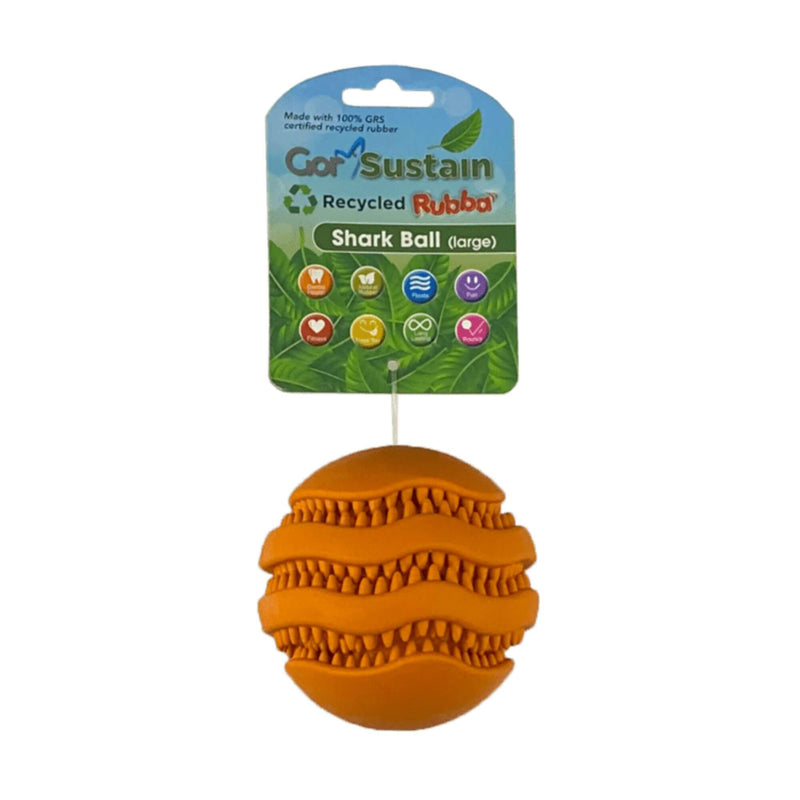 Buy Gor Sustain Rubba Shark Dog Ball | Percys Pet Products