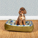 Laura Ashley Thistle Patchwork Lounger Dog Bed - Percys Pet Products