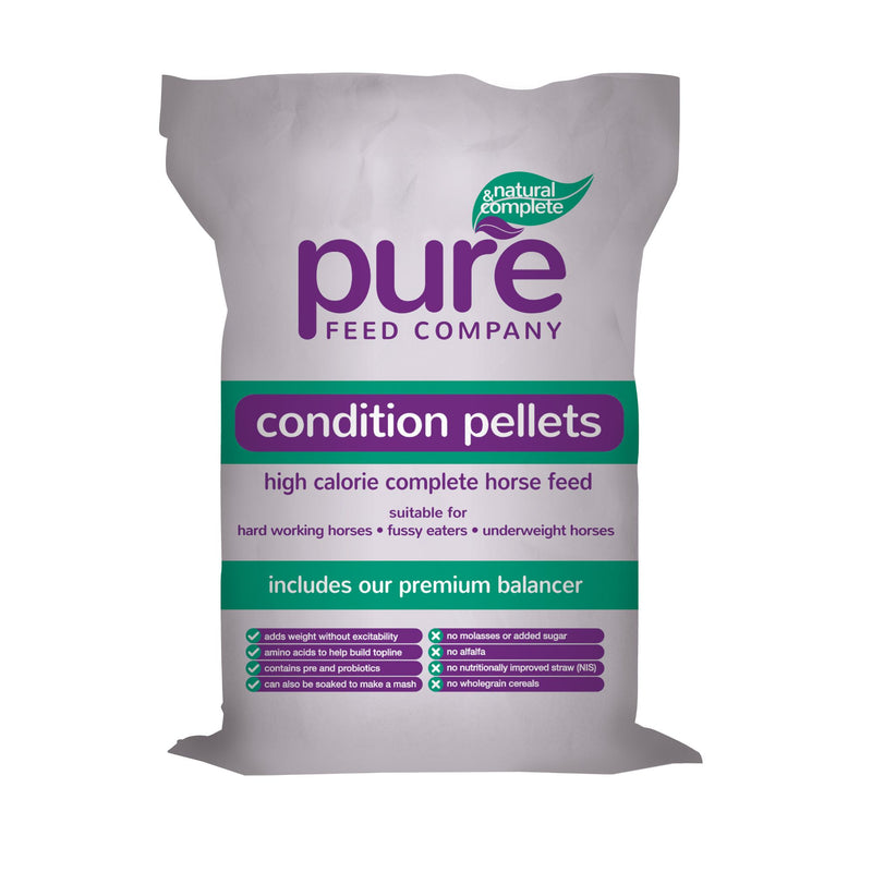 Buy Pure Feed Pure Condition Pellets 15kg - Percys Pet Products