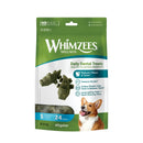 Whimzees Small Alligator Dental Dog Treats 24 Bag x 6 Packs