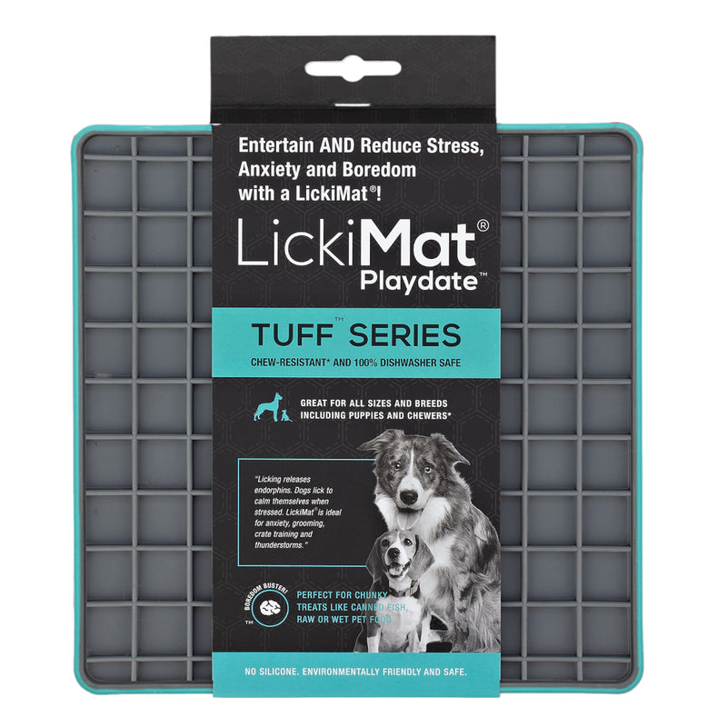 LickiMat Tuff Playdate Slow Feeder Mat for Dogs