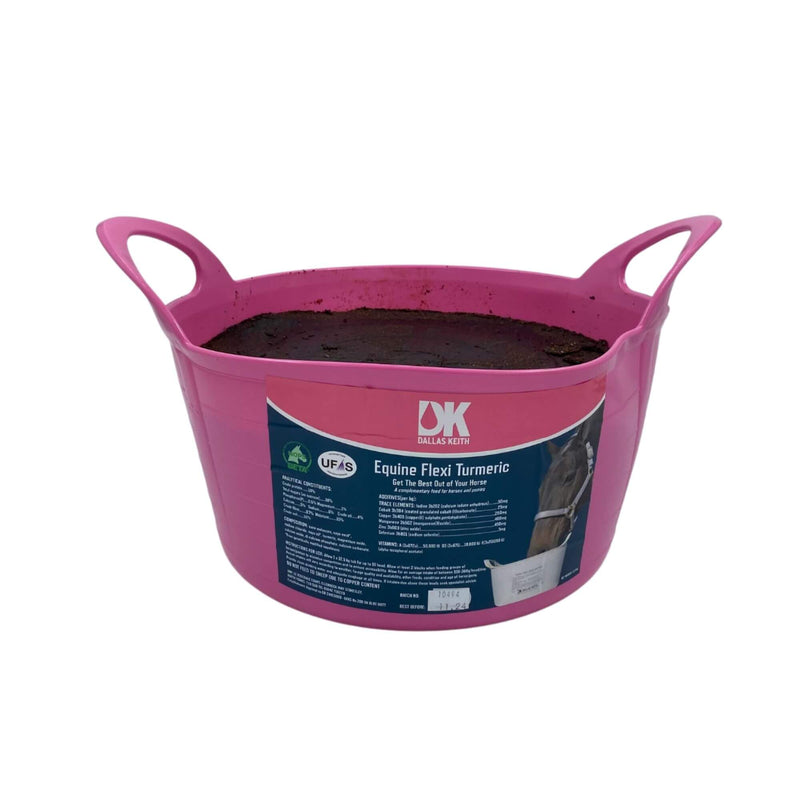 Buy Dallas Keith Equine Flexi Tub Turmeric - Percys Pet Products