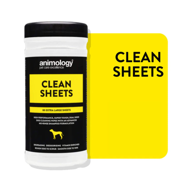 Buy Animology Clean Sheets Large Dog Wipes | Percys Pet Products