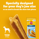 Pedigree Dentastix Light Daily Dental Chews Large Dog 4 Sticks x 10 - Percys Pet Products