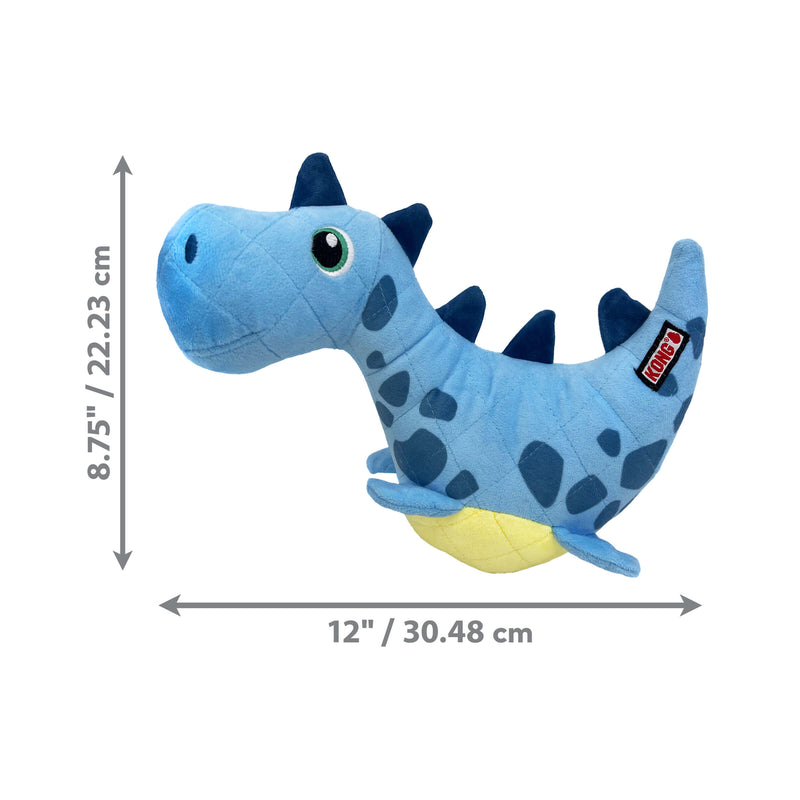 KONG Dynos Roars Blue Dog Toy - Percys Pet Products
