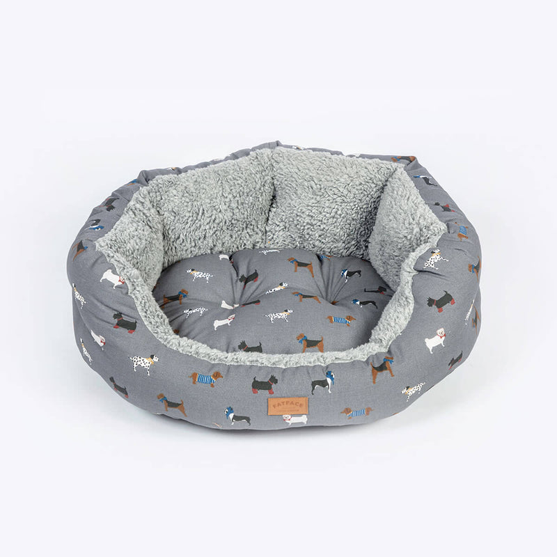 Buy FatFace Marching Dogs Slumber Dog Bed - Percys Pet Products