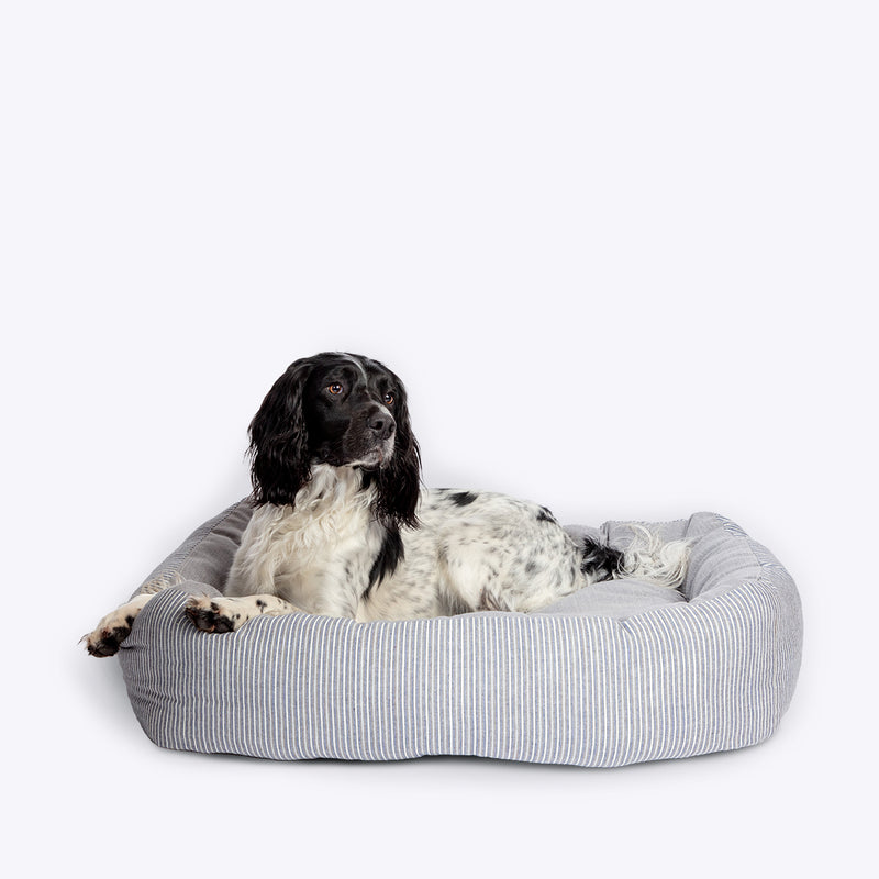 Danish Design Rustic Stripes Grey Snuggle Bed - Percys Pet Products