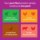 Whiskas Adult 1+ Tasty Mix Country Collection in Gravy Cat Food 85g x 48