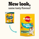 Pedigree Tasty Minis Chewy Cubes Chicken & Duck Dog Treats 130g x 8 Packs | Percys Pet Products