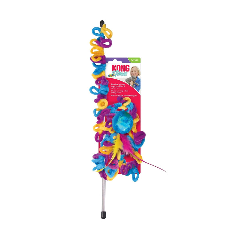 KONG Teaser Loopz Cat Toy - Percys Pet Products - Free UK Delivery