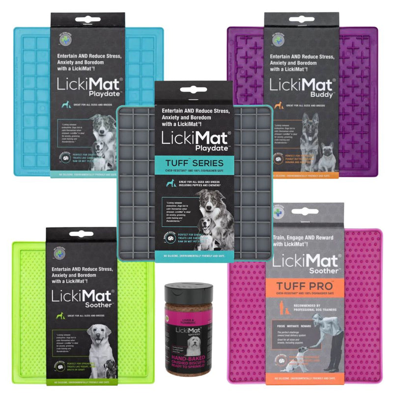 LickiMat for Dogs Deluxe Bundle - Free UK Delivery - Percys Pet Products