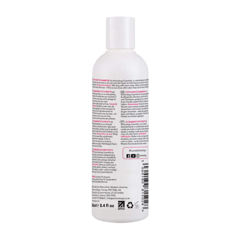 Buy Animology Tutti Frutti Dog Shampoo | Percys Pet Products