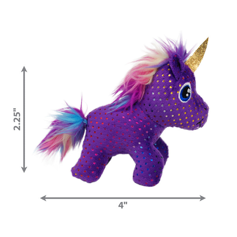 KONG Enchanted Buzzy Unicorn Dog Toy - Percys Pet Products