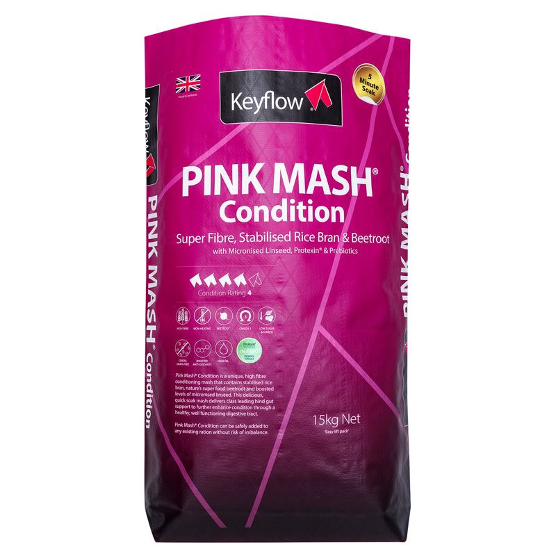 Buy Keyflow Pink Mash Condition 15kg - Percys Pet Products