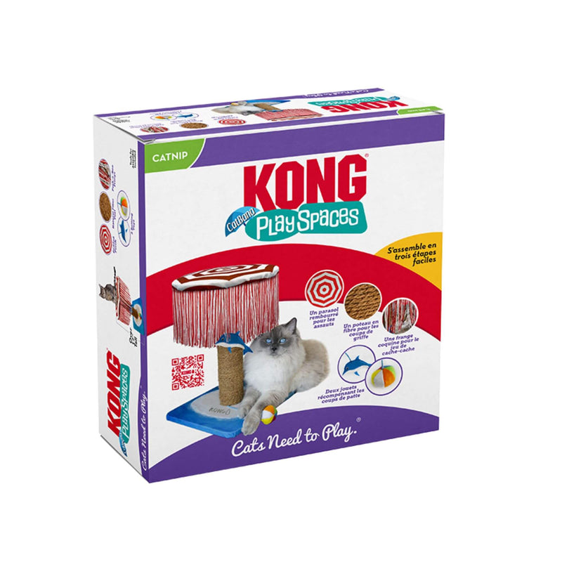 KONG Play Spaces CATbana Scratching Post - Percys Pet Products