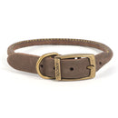 Buy Ancol Timberwolf Round Sable Leather Dog Collar | Percys Pet Products
