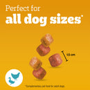 Pedigree Tasty Minis Chewy Cubes Chicken & Duck Dog Treats 130g x 8 Packs | Percys Pet Products