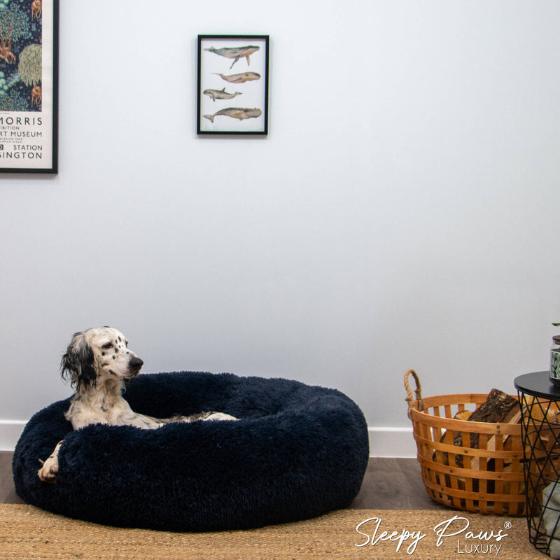 Calming Dog Bed Super Soft Plush - Percys Pet Products