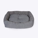 Danish Design Rustic Stripes Grey Snuggle Bed - Percys Pet Products