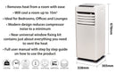 Prem-I-Air 8000 BTU Portable Air Conditioner with Remote Control - EH1922 - Percys Pet Products