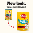 Pedigree Tasty Minis Chewy Slices Beef & Poultry Dog Treats 155g x 8 Packs | Percys Pet Products