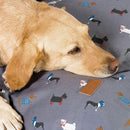 FatFace Marching Dogs Deep Duvet Dog Bed - Spare Cover - Percys Pet Products
