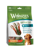 Whimzees Toothbrush Large Dental Dog Treats x 6 | Percys Pet Products