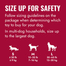 KONG Goodie Ribbon Dog Toy - Percys Pet Products